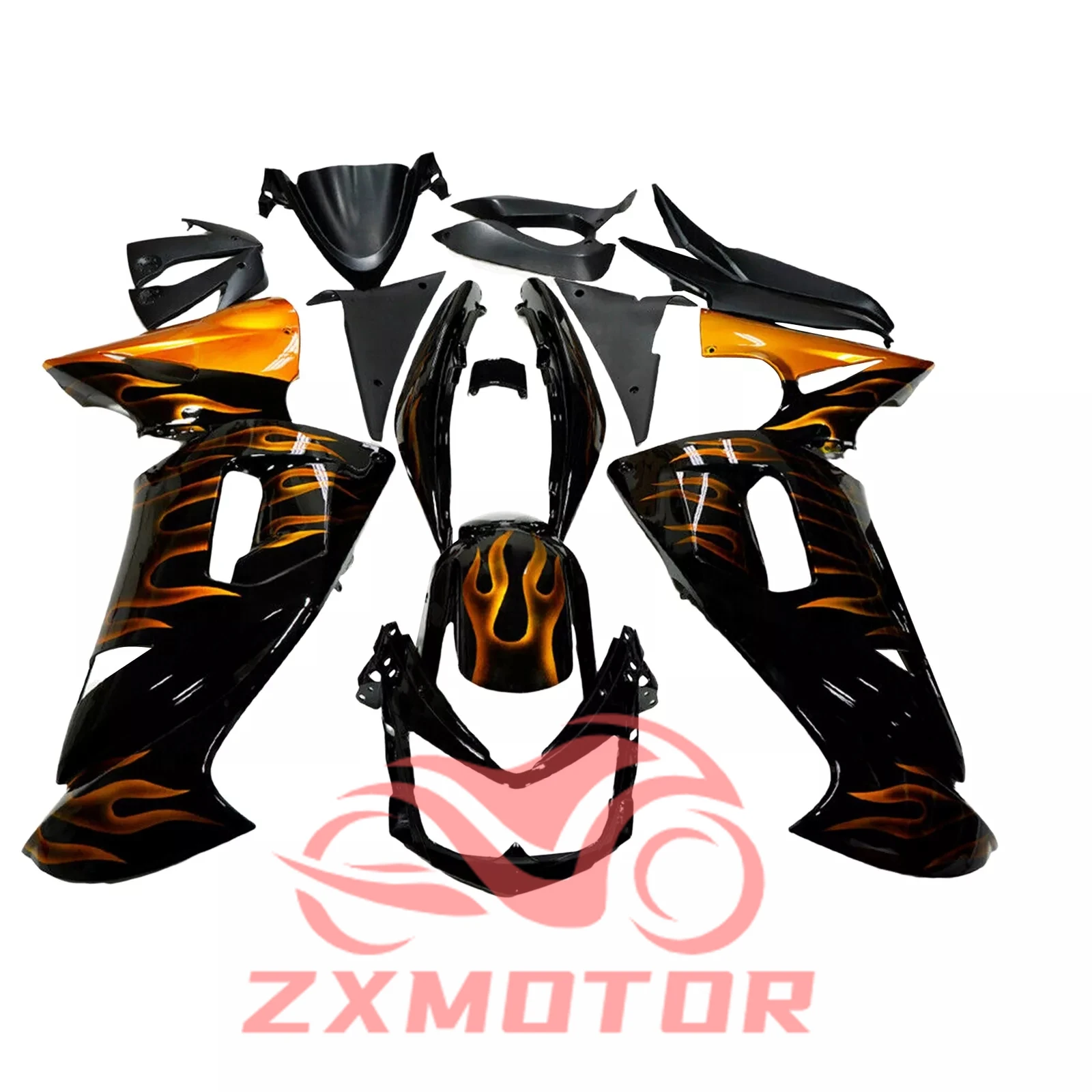 

For Kawasaki Ninja 650 ER-6F 2006 2007 2008 Prime ABS Fairing Kit Ninja650 06 07 08 Motorcycle Body Plastic Fairings New