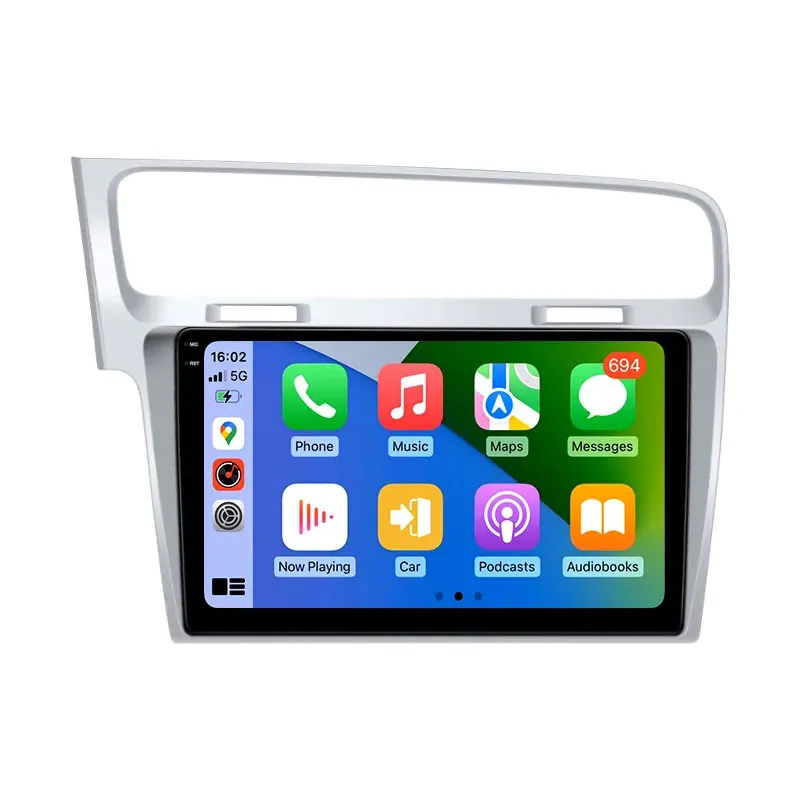 Android 14 Car Radio For Volkswagen VW Golf VII GOLF MK7 7 GTI R 2012-2020 Carplay Android Radio Car Stereo Multimedia Player BT