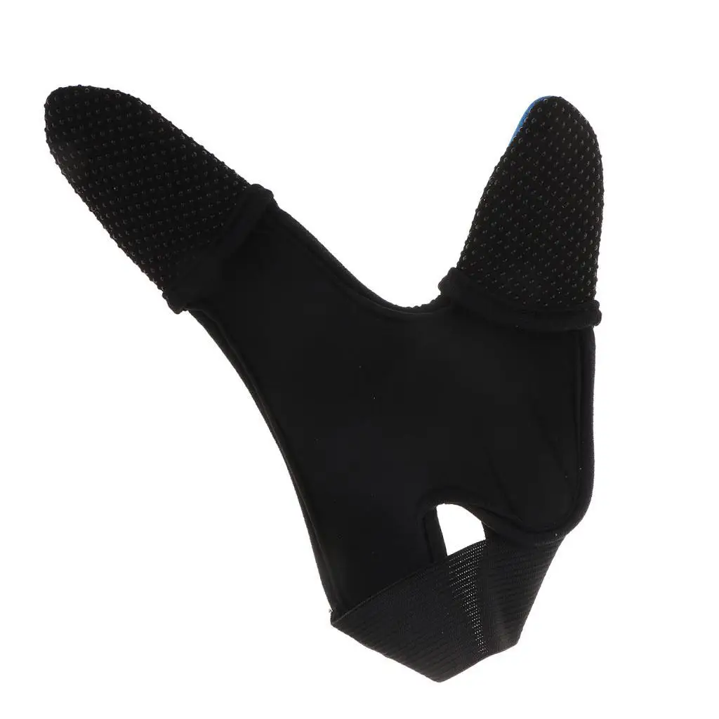 

Anti Slip Two Finger Fishing Glove Thumb Index Protective Guard for Outdoor Summer Fishing Activities