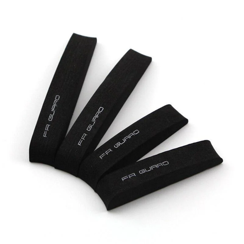 4Pcs Car Door Protector Guard Strip Scratch Protector Car Rubber Bumper Stickers Auto Door Edge Protection Car Decoration — 1