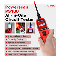 Autel PowerScan PS100 Circuit Tester Universal 12V 24V Automotive Power Circuit Probe Kit AC/DC/Continuity/Probe/Signal Test
