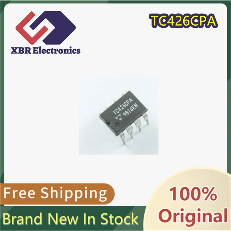 (10/50 pieces) TC426CPA DIP8 TC426 Dual High-Speed Power Driver Brand New Genuine Original Product In Stock