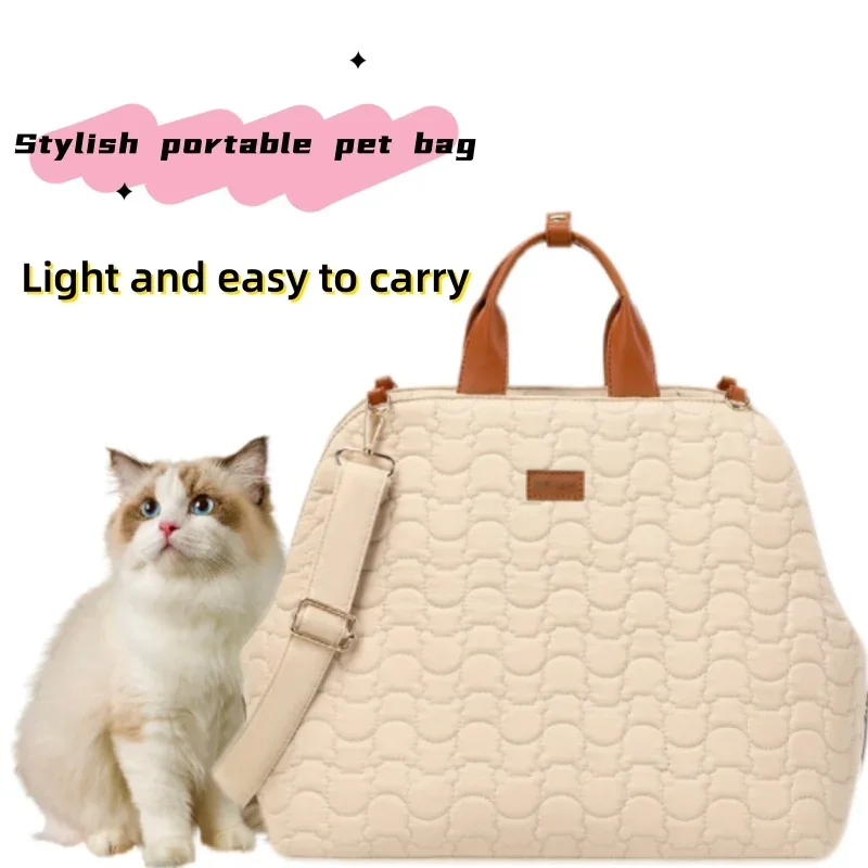 

Cat bag Go Out portable outdoor travel Small pet dog bag Breathable mesh comfortable large capacity dual-purpose pet nest