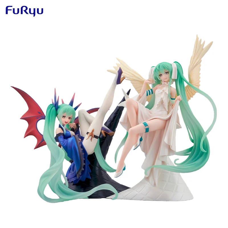 

FuRyu TENITOL Hatsune Miku Light Ver. Темная версия. Коллекционная фигурка аниме-девочки: игрушка, декор, подарок для детей