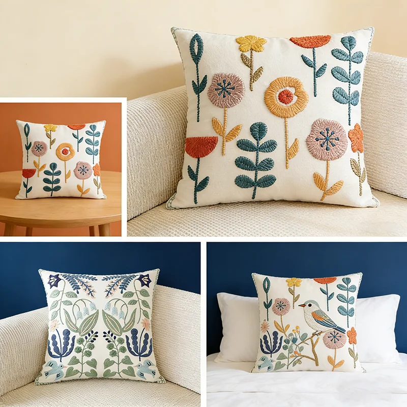 

Animal Cushion Cover Safari Lion Elephant Zebra Boho Throw Pillow Case for Living Room Sofa Kids Decor Non Embroidery 2026