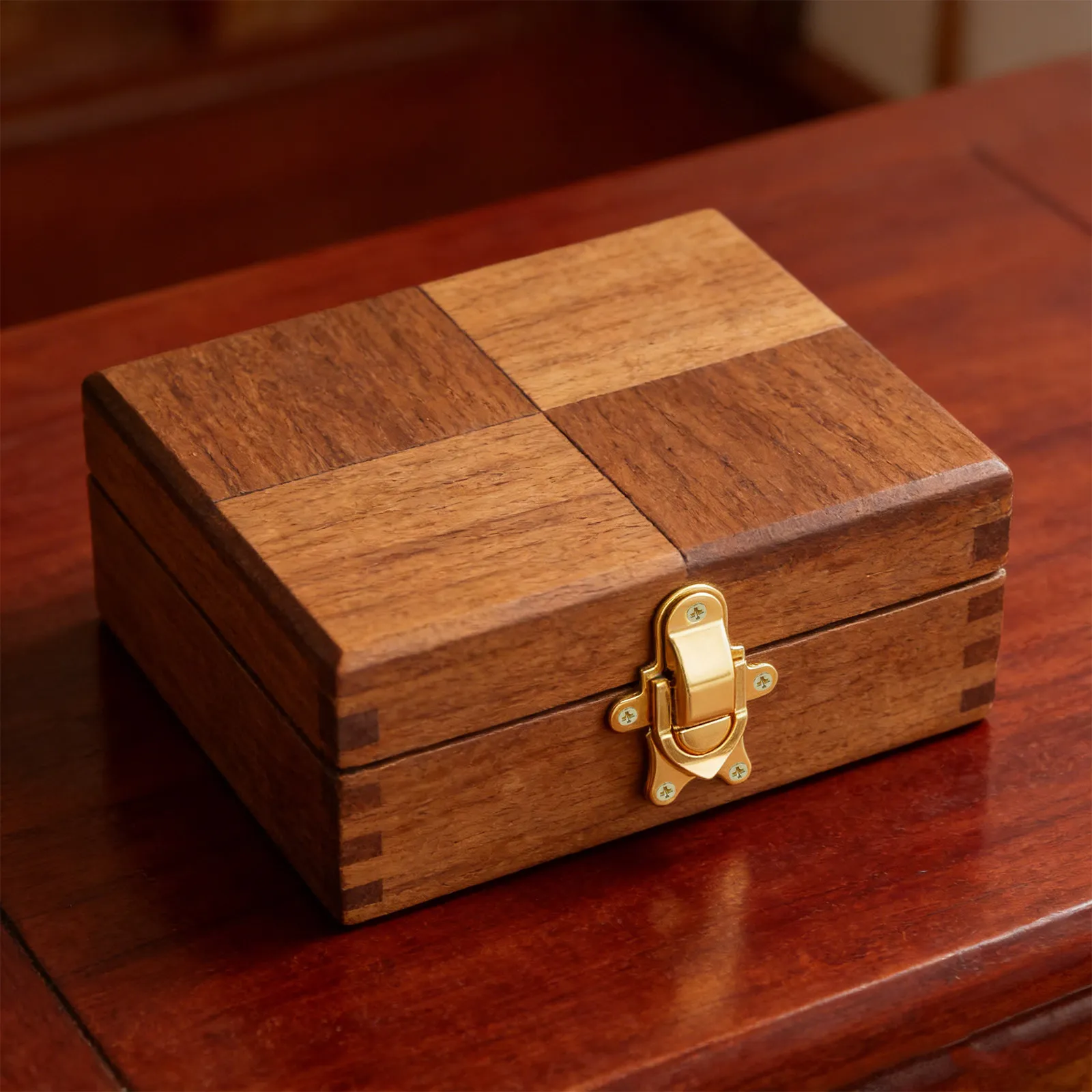 

2 шт. металлические защелки-пряжки из сплава для деревянных шкатулок, фурнитура для ювелирных изделий, маленький замок-механизм для шкатулок для драгоценностей