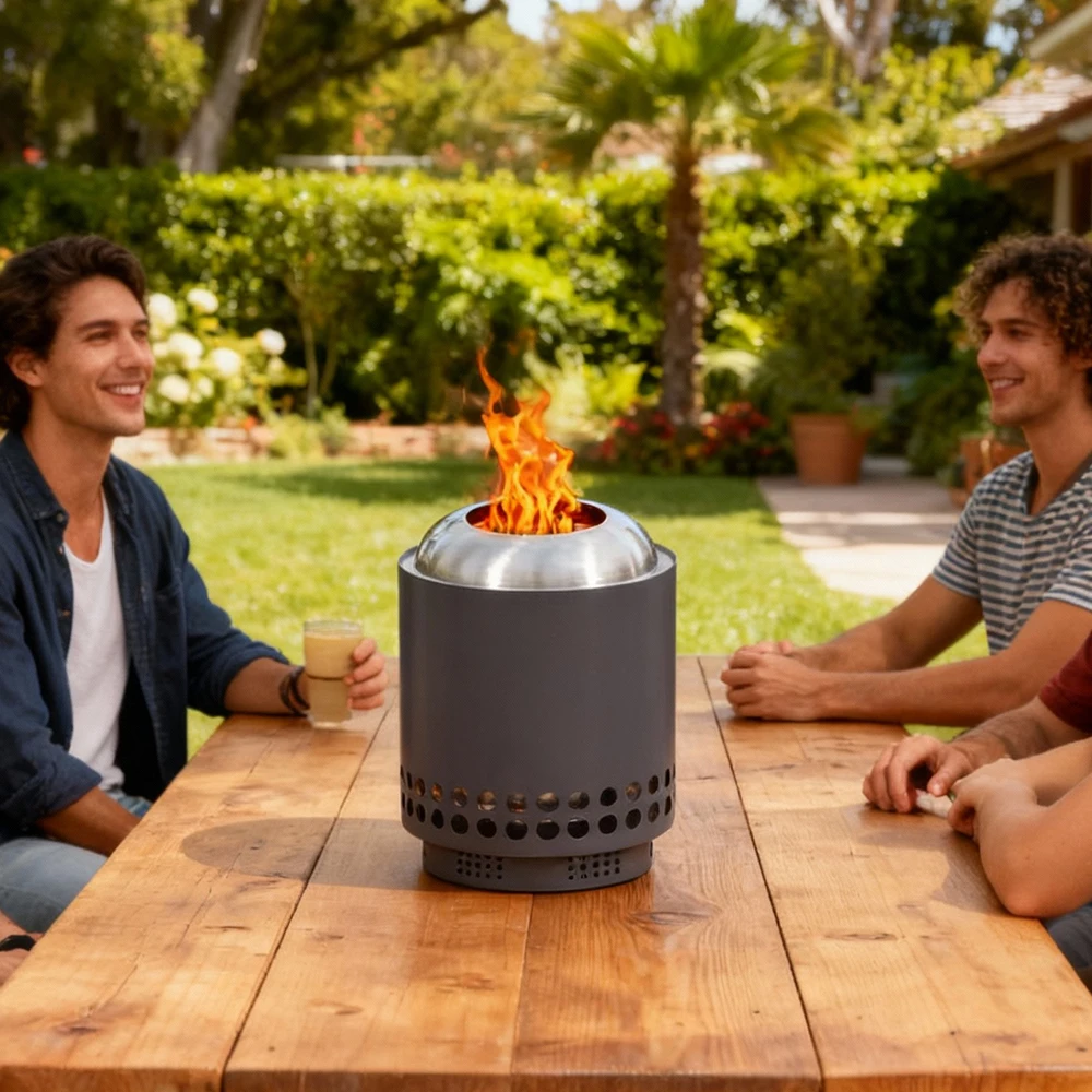 ！@modern-outdoor-steel-fire-pit-for-backyard-patio-camping-smokeless-portable-bonfire-high-heat-output-poker-for-restaurants