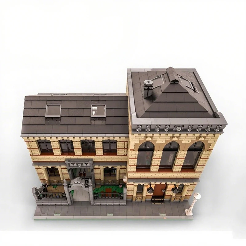 5493PCS MOC Modular School DIY Model Building Blocks, Educational Toy for Kids, Birthday Christmas Gift Assembly