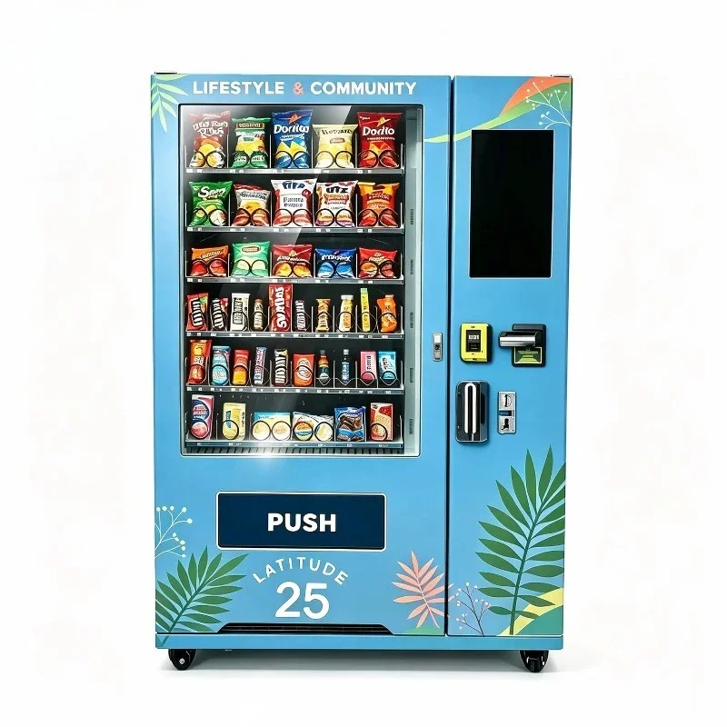 Business Snack Drink Vending Machine Self‑Service Can Beverage Automatic Combo Vending Machine Indoor Store Equipment