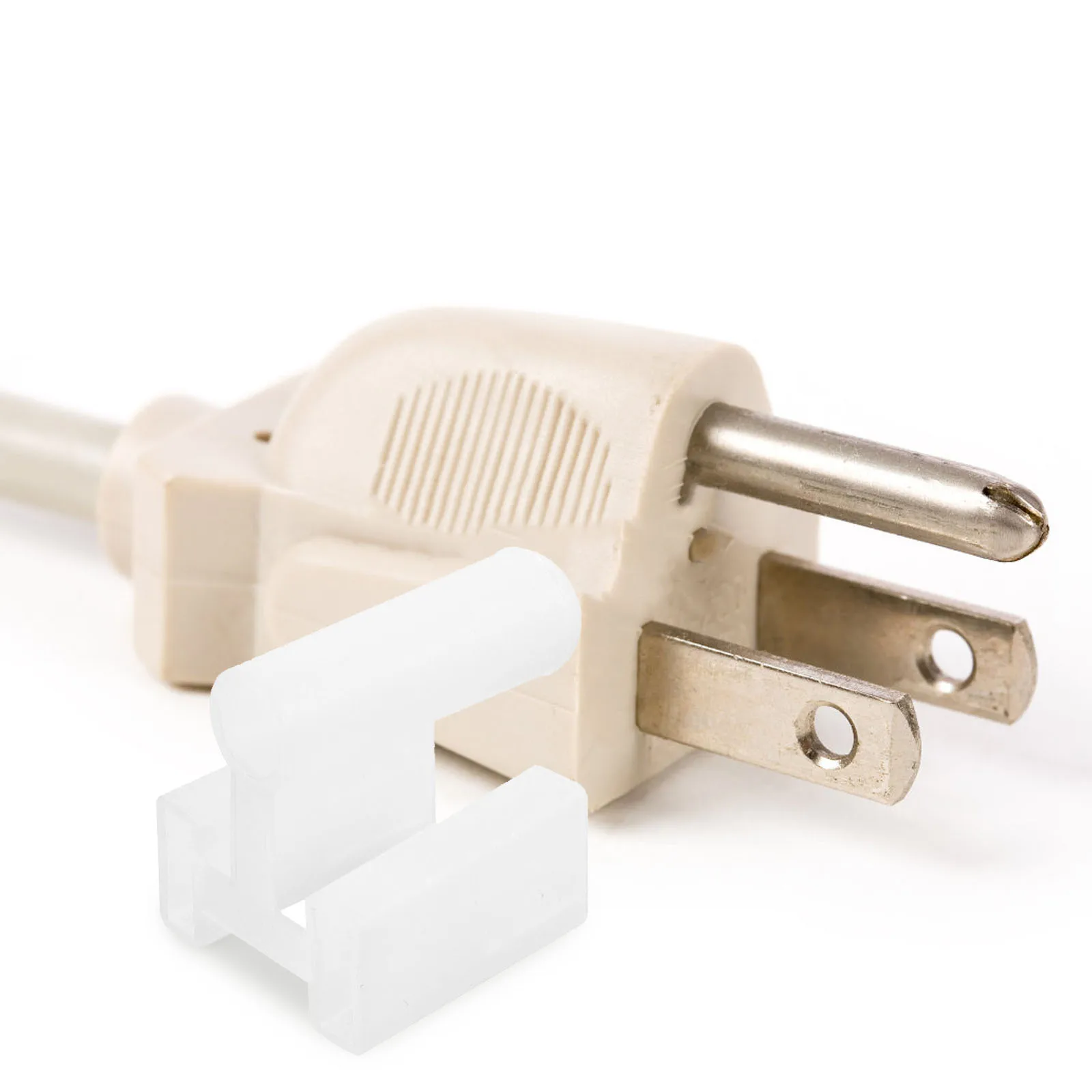 ฝาครอบปลั๊กไฟ 100 ชิ้น แบบ 3 ขา ป้องกันเด็ก ปลั๊กไฟนิรภัยสำหรับเด็ก ฝาครอบปลั๊กไฟสำรองสำหรับเด็ก