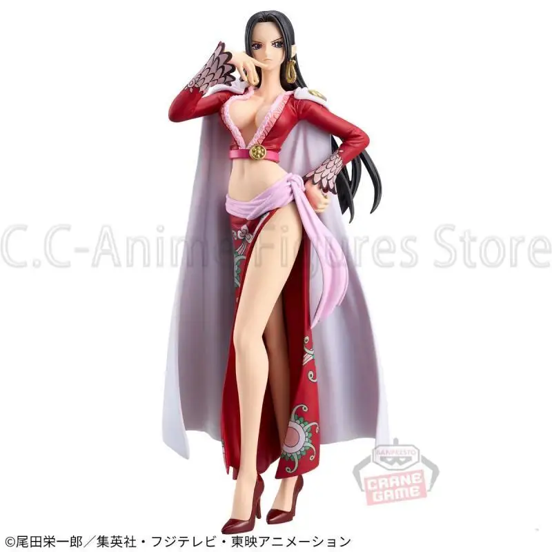 In Stock Banpresto Dxf One Piece Boa Hancock Figure Anime Genuine Boxed Model Dolls Toy Collectible Ornament Child Festival Gift