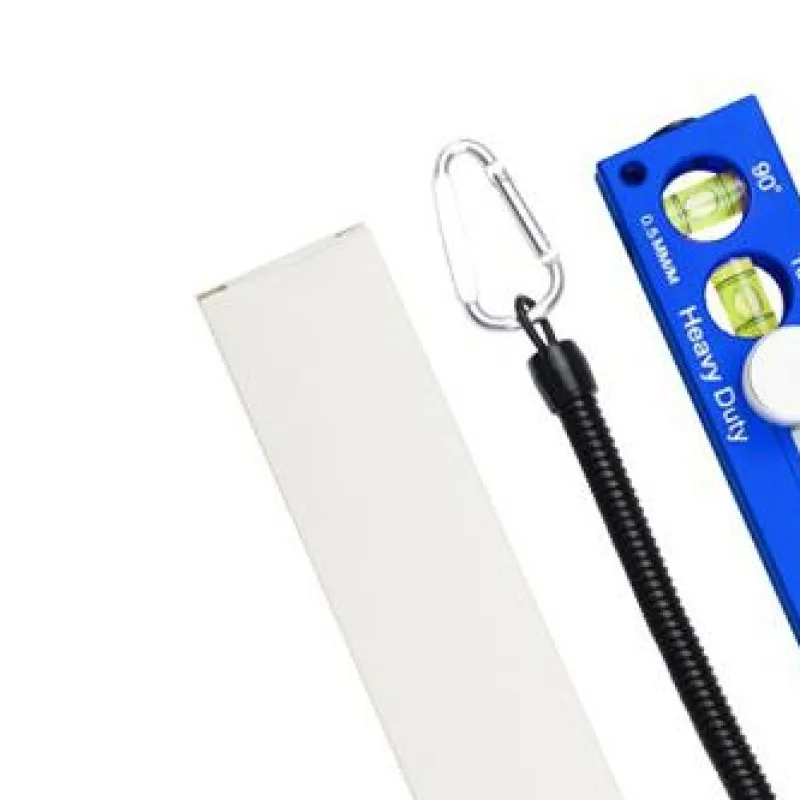 3-in-1 Sliding Metal Scribing Tool Aluminum Alloy Folding Woodworking Ruler with Blisters for Woodworking/Carpentry/Builders/DIY