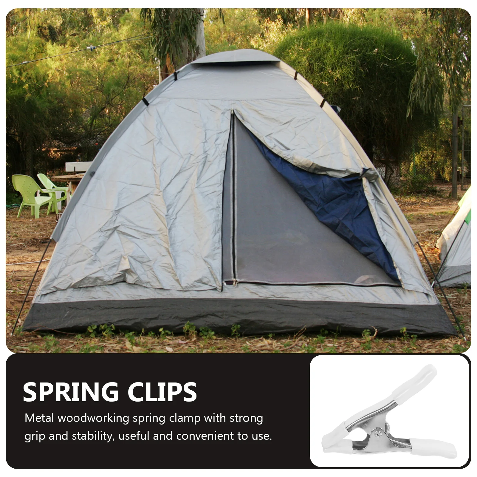 

3Pcs Heavy Duty Spring Clamps Backdrop Clips for Photography Stand Portable PVC Chrome Backdrop Clips Clamps for Woodworking