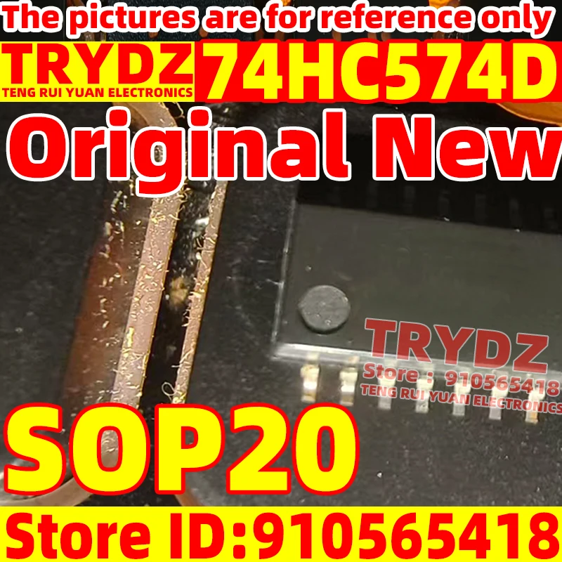 50-5 pezzi nuovo originale 74HC574D SOP20 chip logico digitale