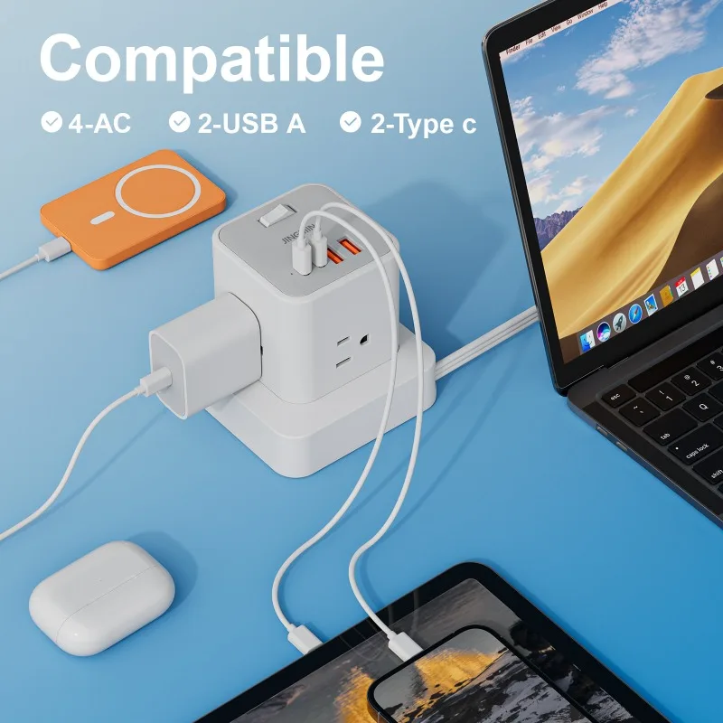 American standard socket American standard tower multi-function PD20W fast charging model