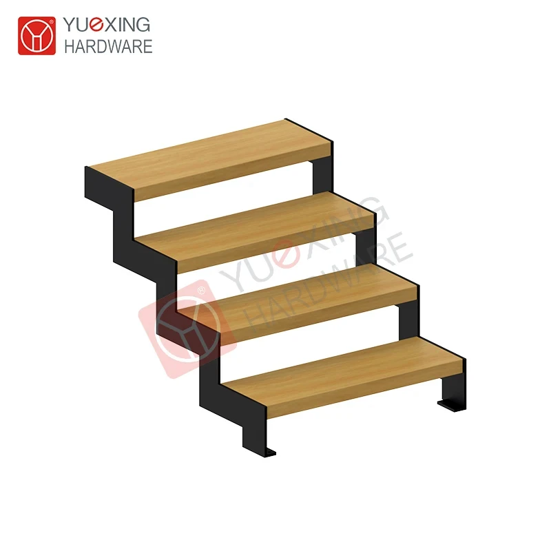 custom.Versatile and Practical Staircase Commercial Buildings and Public Spaces Wood Marble Glass Steps Straight Sta