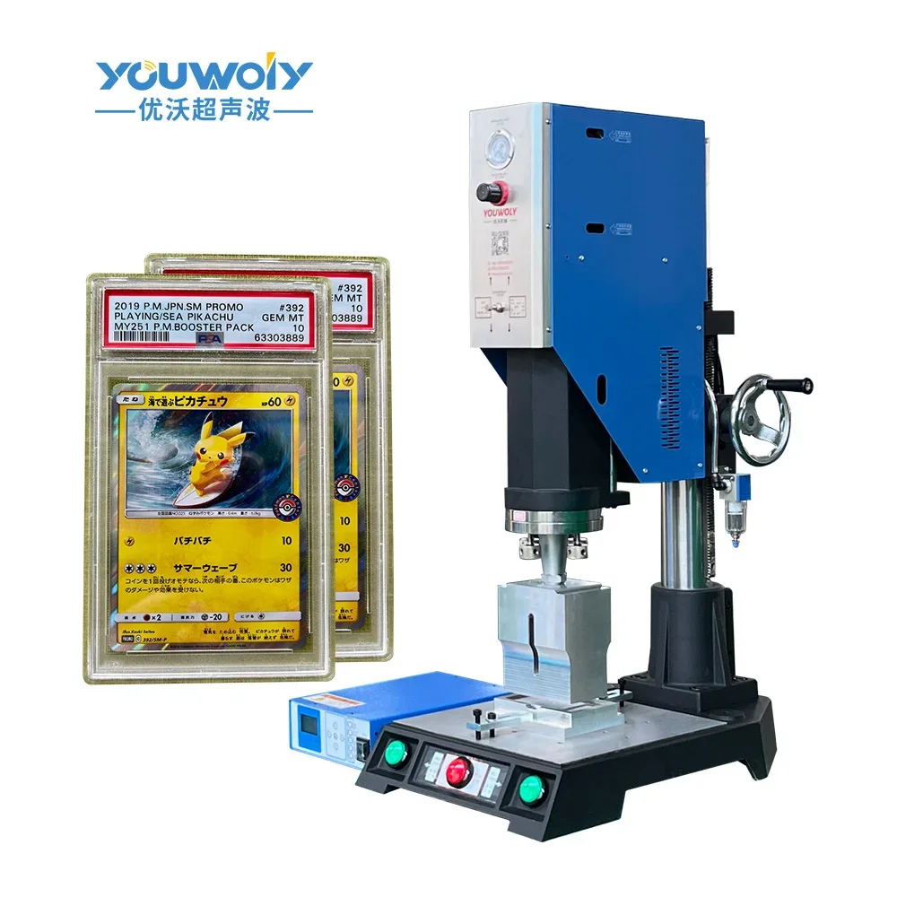 PSA Grading Card Slab Cases Sealing Ultrasonic Welding Machine Card Slab for Plastic PSA Grade Machine