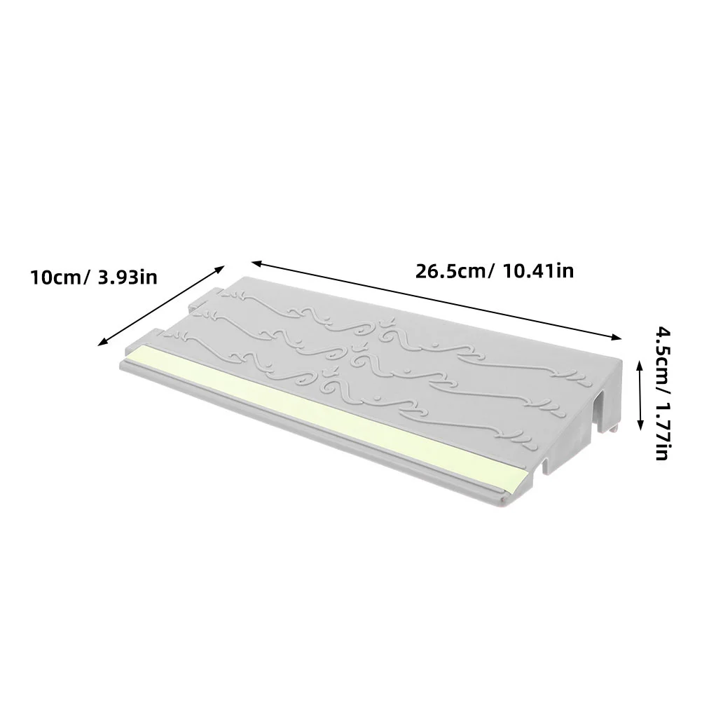 2 Pcs Ramp Board Door Curb Ramps Doorway for Wheelchairs Threshold Sweeping Robot