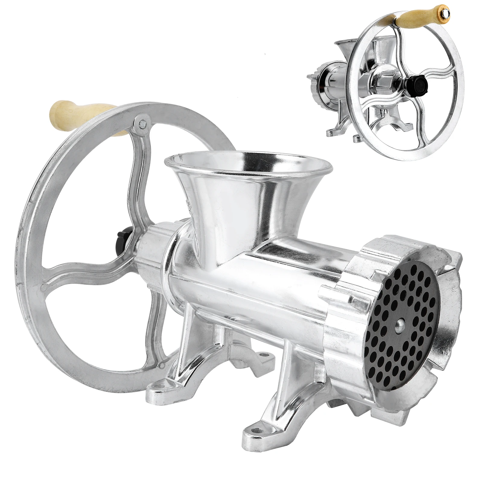 Multifunctional Aluminum Alloy Meat Grinding Machine Kitchen Accessories Hand Operated Separated Meat Grinder