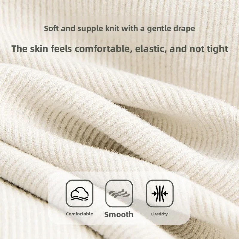 Ropa de otoño para mujeres embarazadas: pantalones de pierna ancha y pantalones de arroz glutinoso gruesos o finos