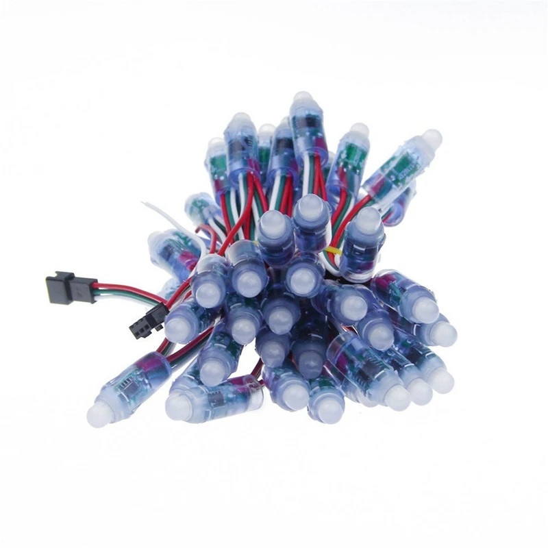 Módulo de luz LED a todo Color, 500 piezas, 12Mm, WS2811, DC5V, IP68, resistente al agua, RGB 2811, 1903, IC, Digital, para Navidad