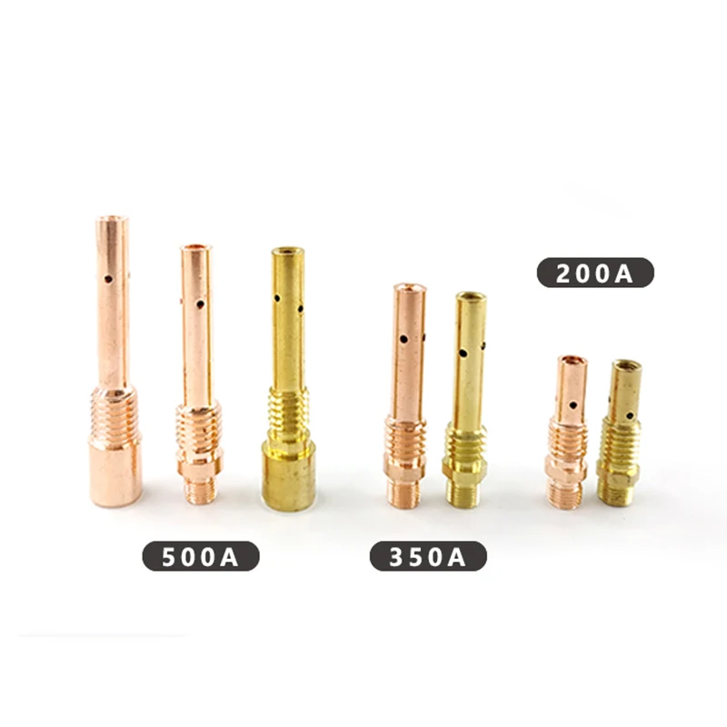 Gas Shield Welding Gun Connecting Rod 200A 350A 500A Conductive Mouth Seat Inner Wire Outer Wire Copper Accessories