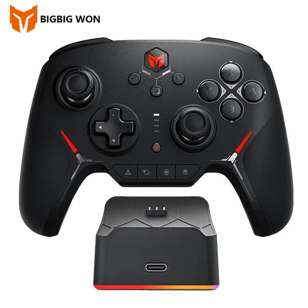 

Original BIGBIG WON game Controller Blitz combo Mecahanic Gamepad wireless Bluetooth 1000mAh Battery For Switch/PC/Android/IOS