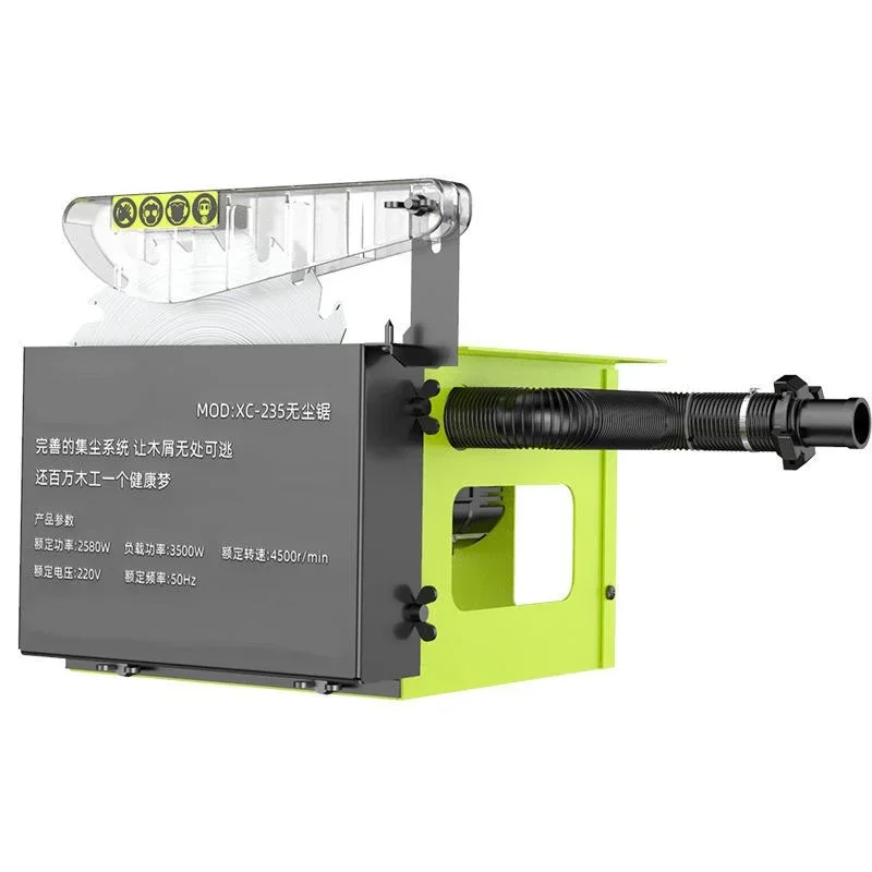 Dust-Free Saw Woodworking Table Multi-Function All-In-One Precision Electric Table Small Cutting Machine