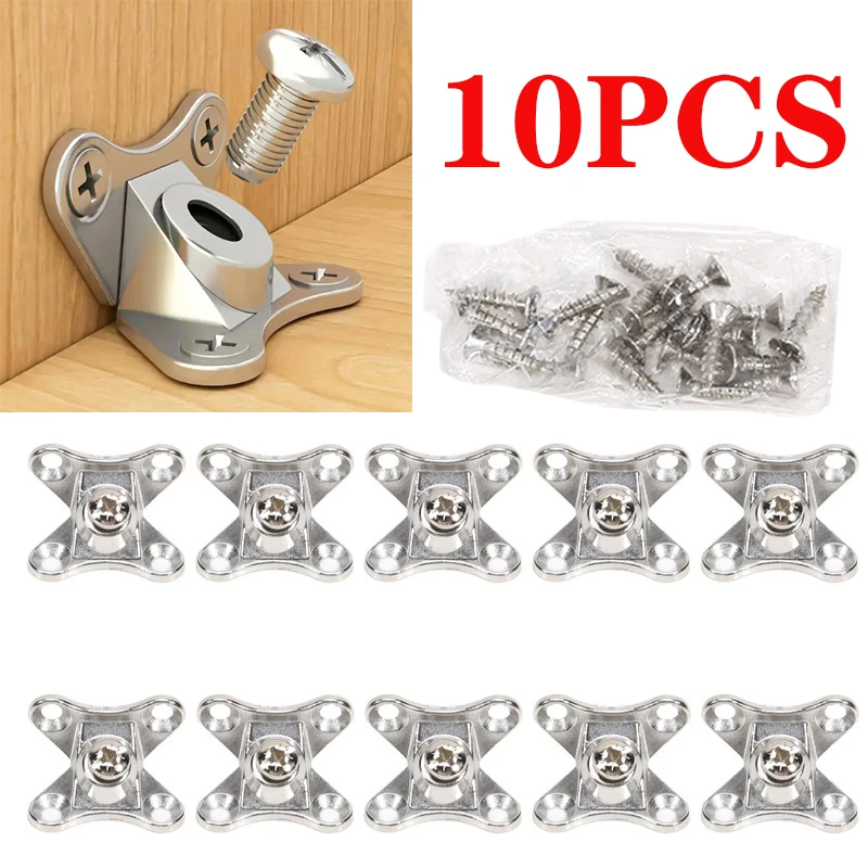 10 قطعة/الحزمة فراشة الزاوية رمز انفصال فراشة هدفين سبيكة الزاوية اليمنى L قوس السحابة دعم موصل للخزانة #1