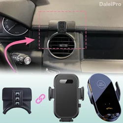 For Land Rover Discovery 4 2010 2011 2012-2016 Car Phone Mount Wireless Charging Phone Holder Special Fixed Base Accessories