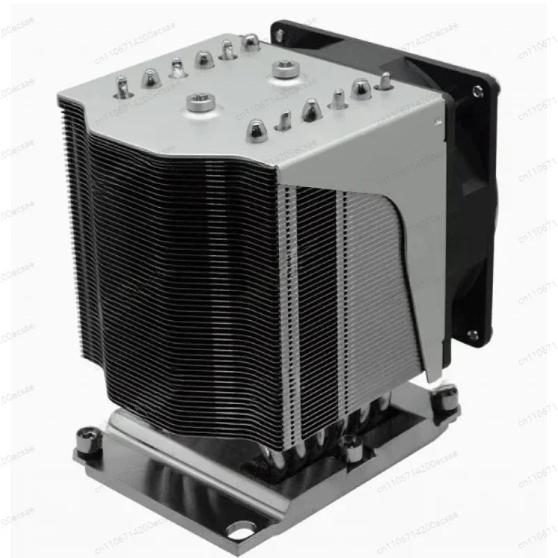 4U Active Heatsink 3647 Square 5* Heatpipe Server Cpu Cooler With 9025MM Quite Cooling Fans