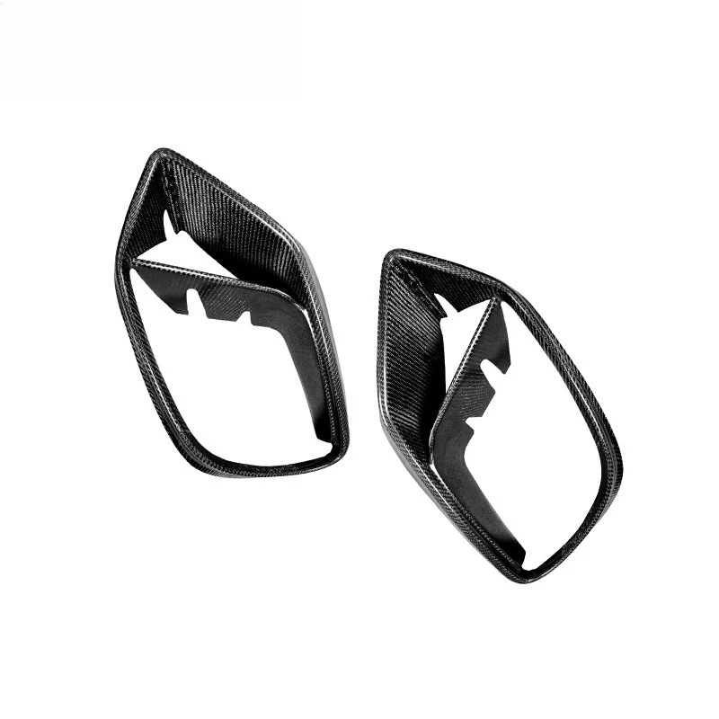 Carbon fiber front bar trend fog light frame auto parts