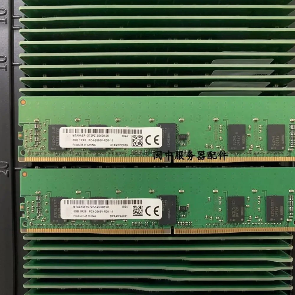 

Server Memory for 8G 1RX8 PC4 2666V ,1 piece
