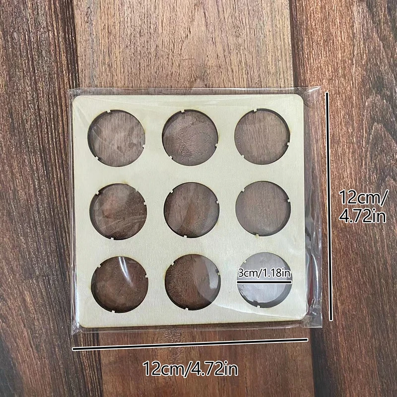 Beer Cap Collector Coaster Unique Beer Bottle Cap Display Rustic Beer Cap Coaster Display Set For Men Cave Decor Dad Gifts