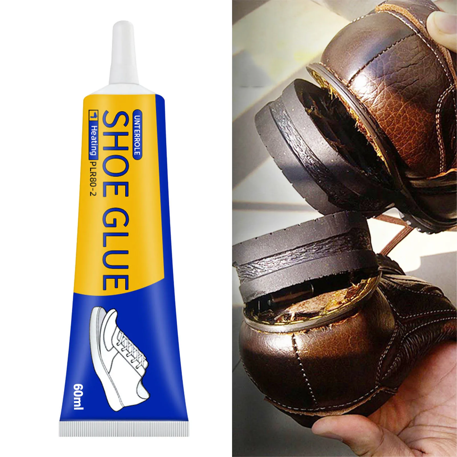 Pegamento fuerte para reparación de zapatos, sellador Universal de secado rápido, adhesivo impermeable para zapatos, herramienta de reparación profesional, 1/2/3 Uds., 60ml