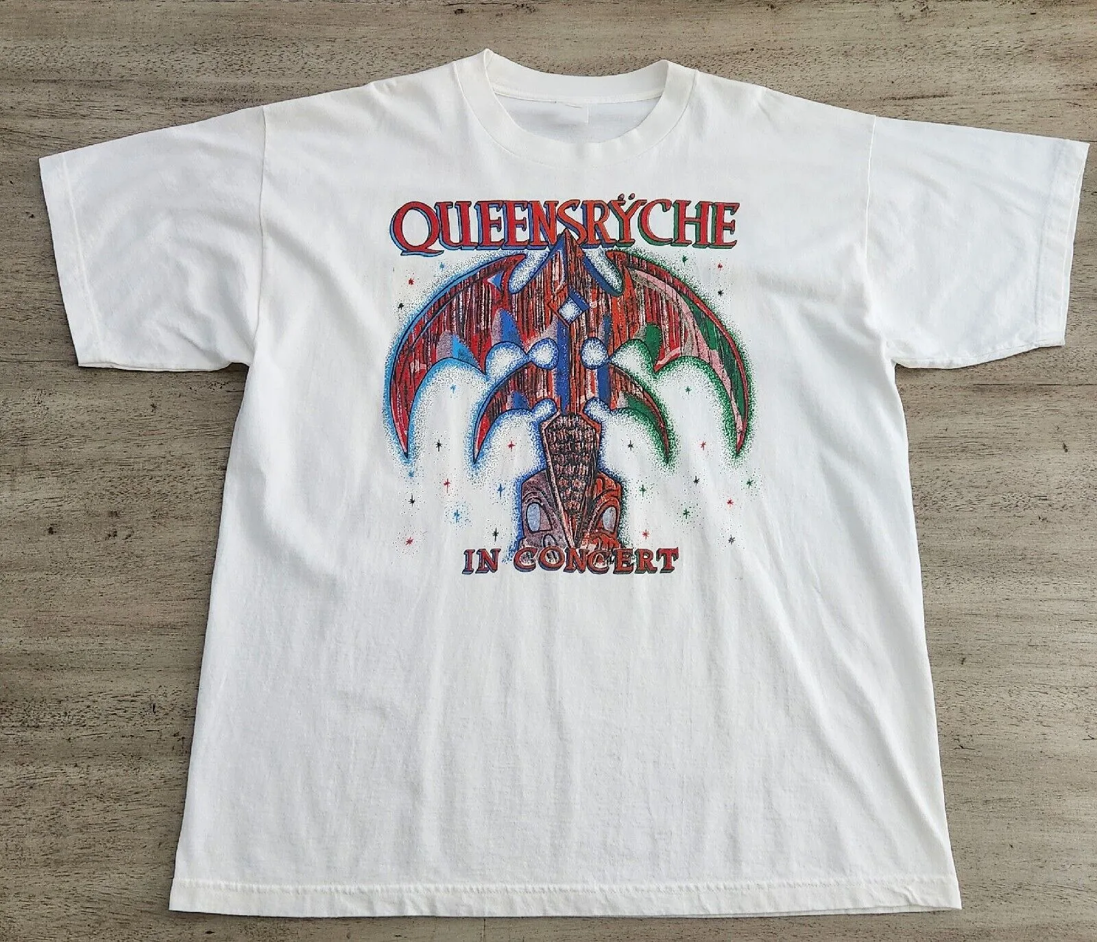 Queensryche Tour 1990 Gift for Fan S to 5XL T shirt GC2125