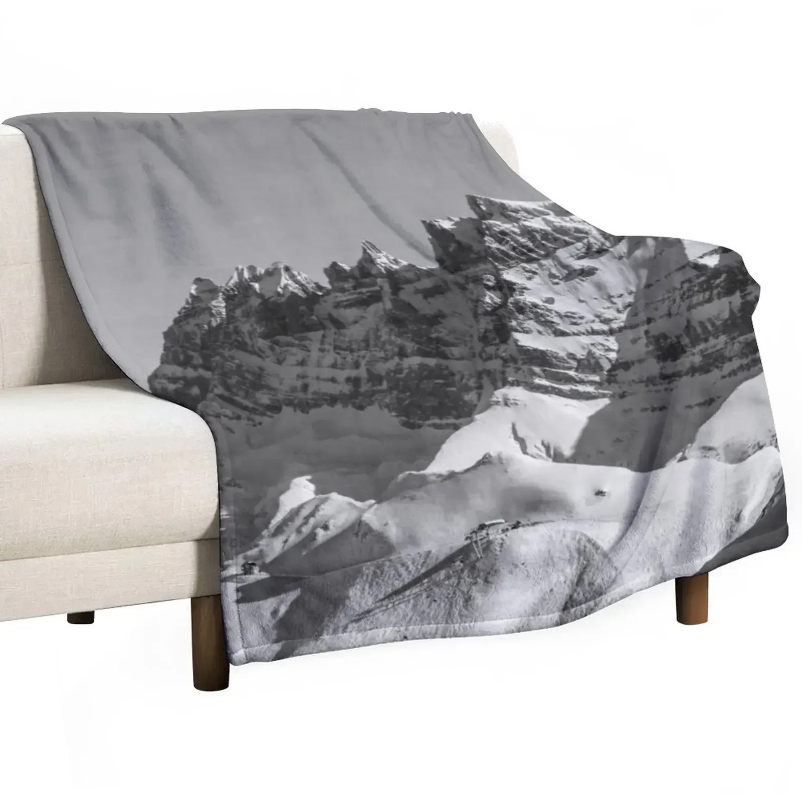 Dent Du Midi Large Throw Blanket Designers Soft Plush Plaid Blankets For Sofas Blankets