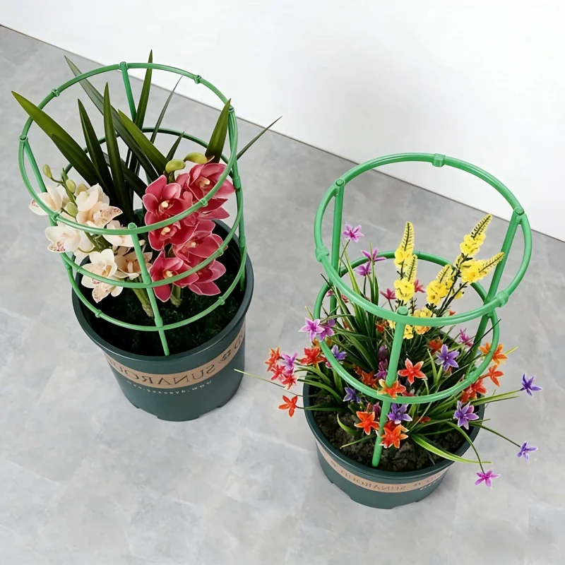 

Gardening Trellis Support5-15Adjustable Green Checkered Plant Support Ring30-90Personalized, lightweight, and durable