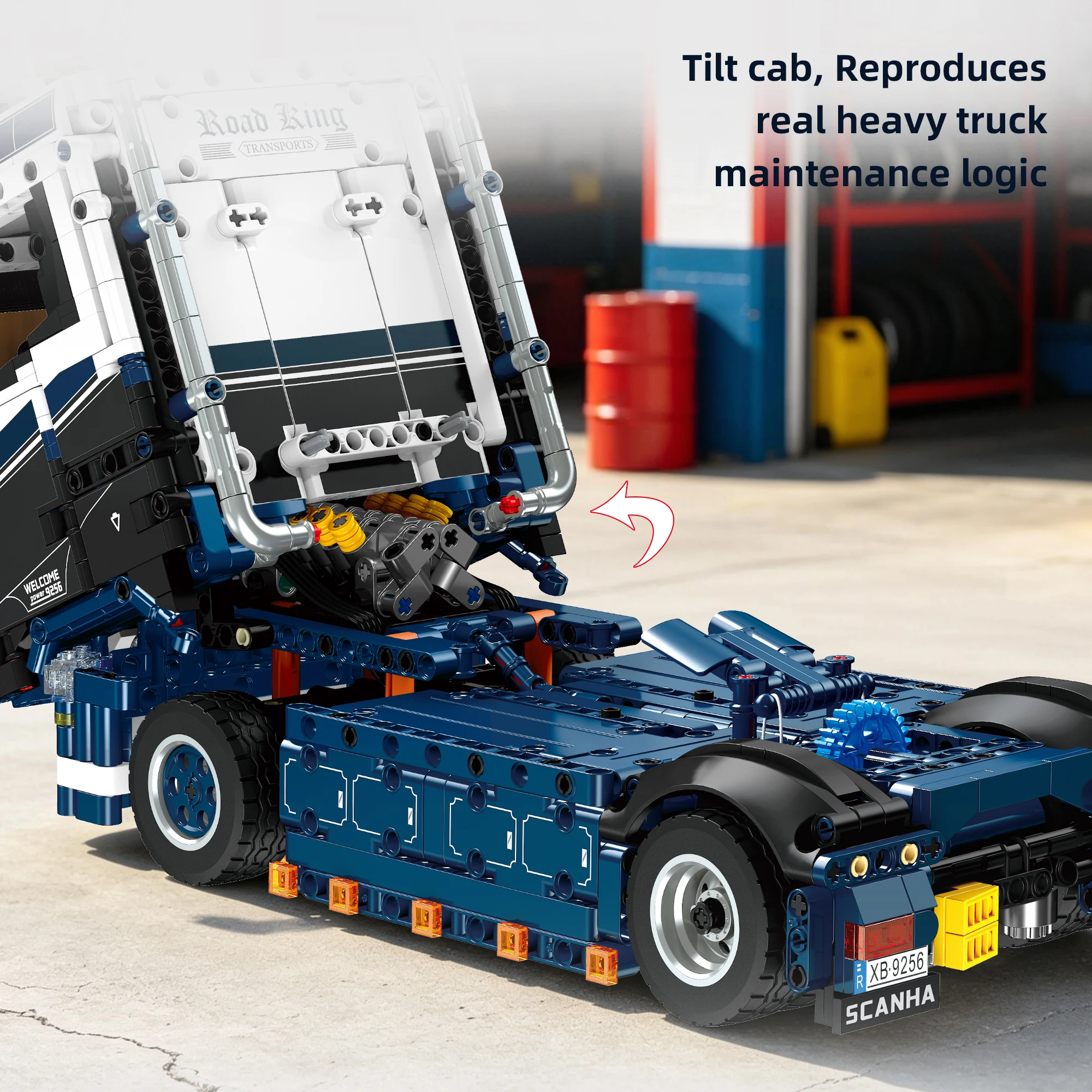 1354 PCS MOC Heavy Truck Build - Office Technician recension och pris