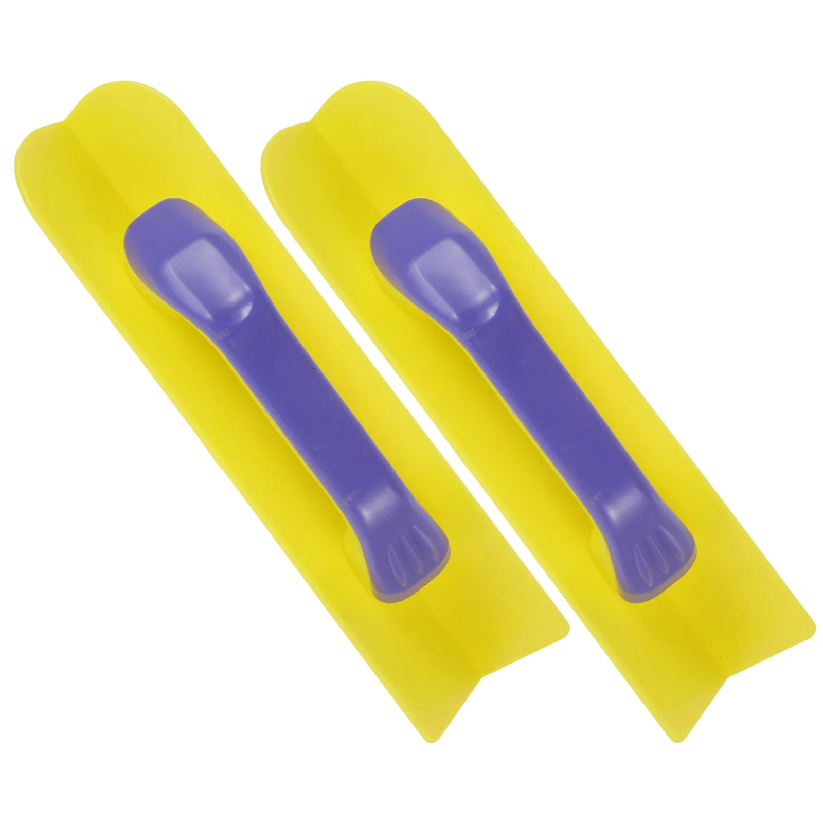 2Pcs Wall Corner Trowel Masonry Plastic Trowel for Accurate Drywall Angles Wall Plastering Finishing Tool Plaster Tool