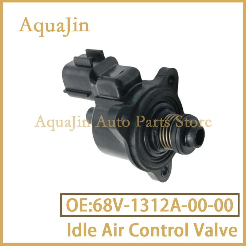 68V-1312A-00-00 Клапан регулирования воздуха холостого хода IACV для подвесного клапана регулировки скорости холостого хода Yamaha ISC HP 115 F115 LF115 68V1312A0000