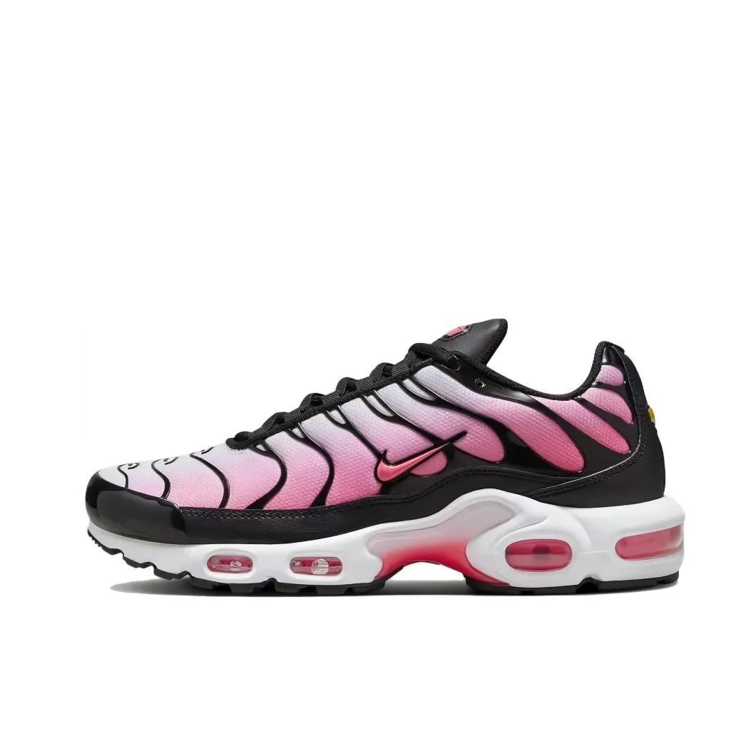 Nike Air Max Plus TN Trendy Sneakers Comfortable Wearable Sneakers Women's High Gloss Pink and White