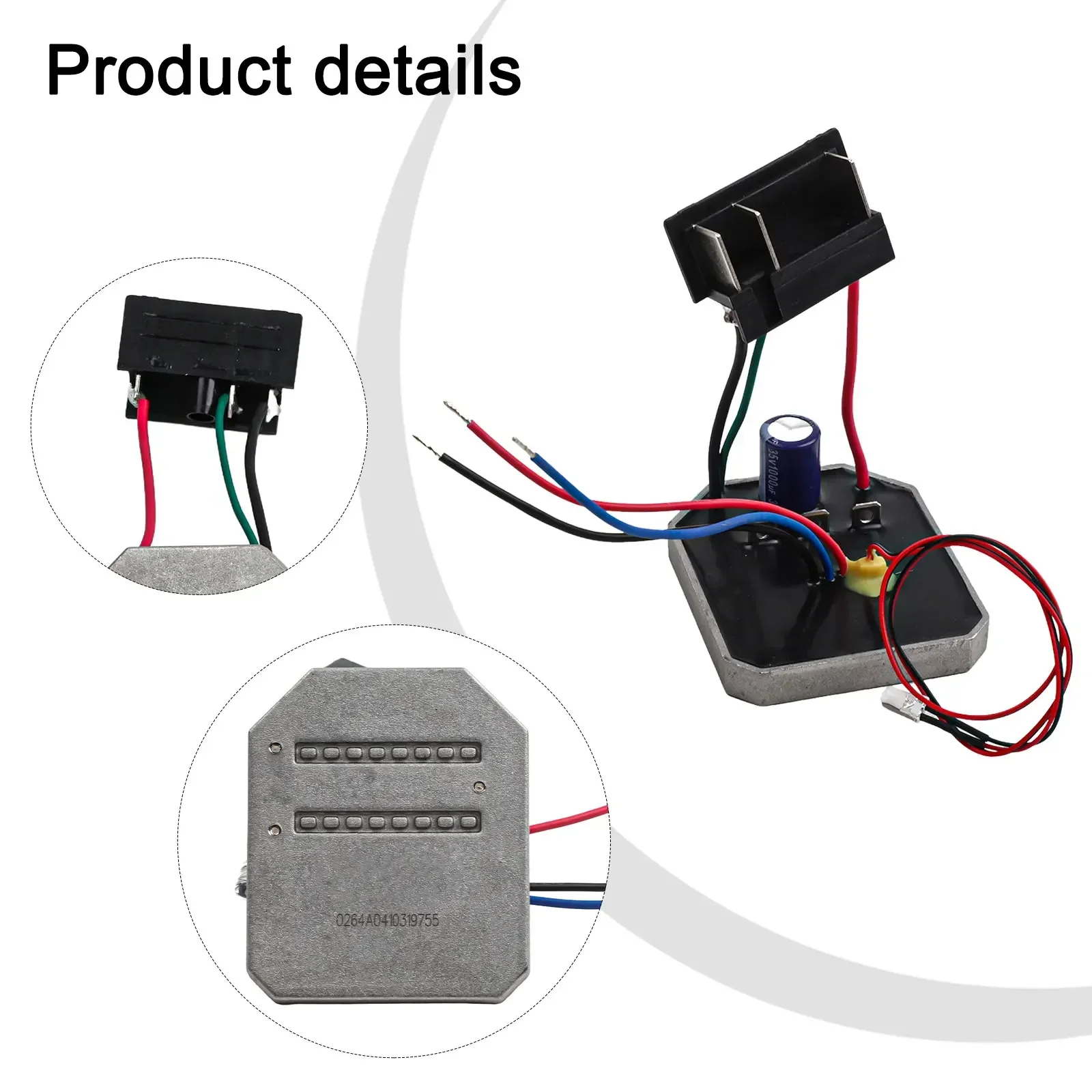 

63*53mm A7-8802 8805 Sensorless Angle Grinder Board Electric Actuator Angle Grinder Tightened Screw Compact Size