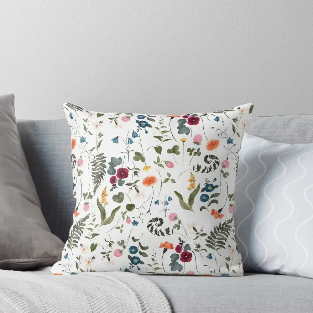 

Midsummer Botanical Garden Throw Pillow Pillowcase Cushion christmas ornaments 2025 Cusions Cover Pillow Case Christmas pillow