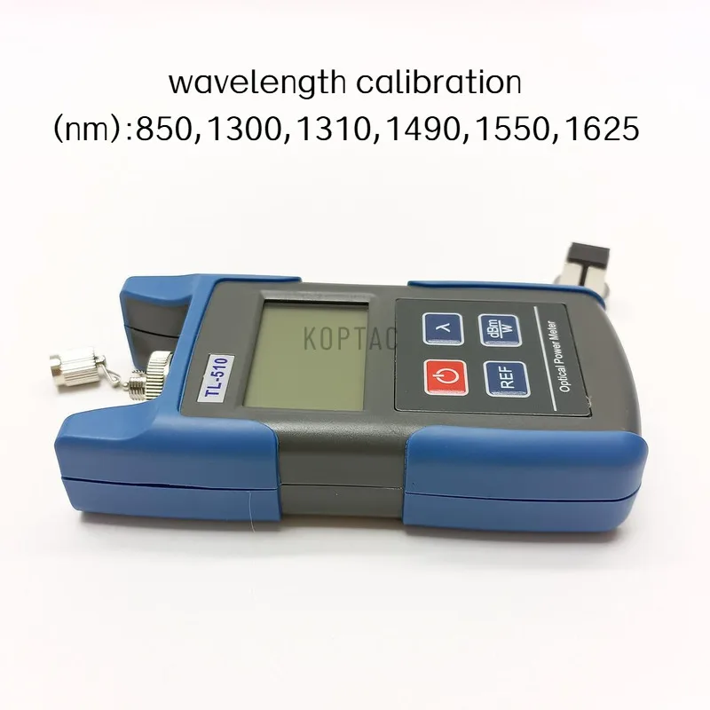 Handheld TL-510 Mini OPM Optical Power Meter -70~+10dBm / TL510C -50~+26dBm  with SC/FC/ST  interfac Fiber optic tester FTTH