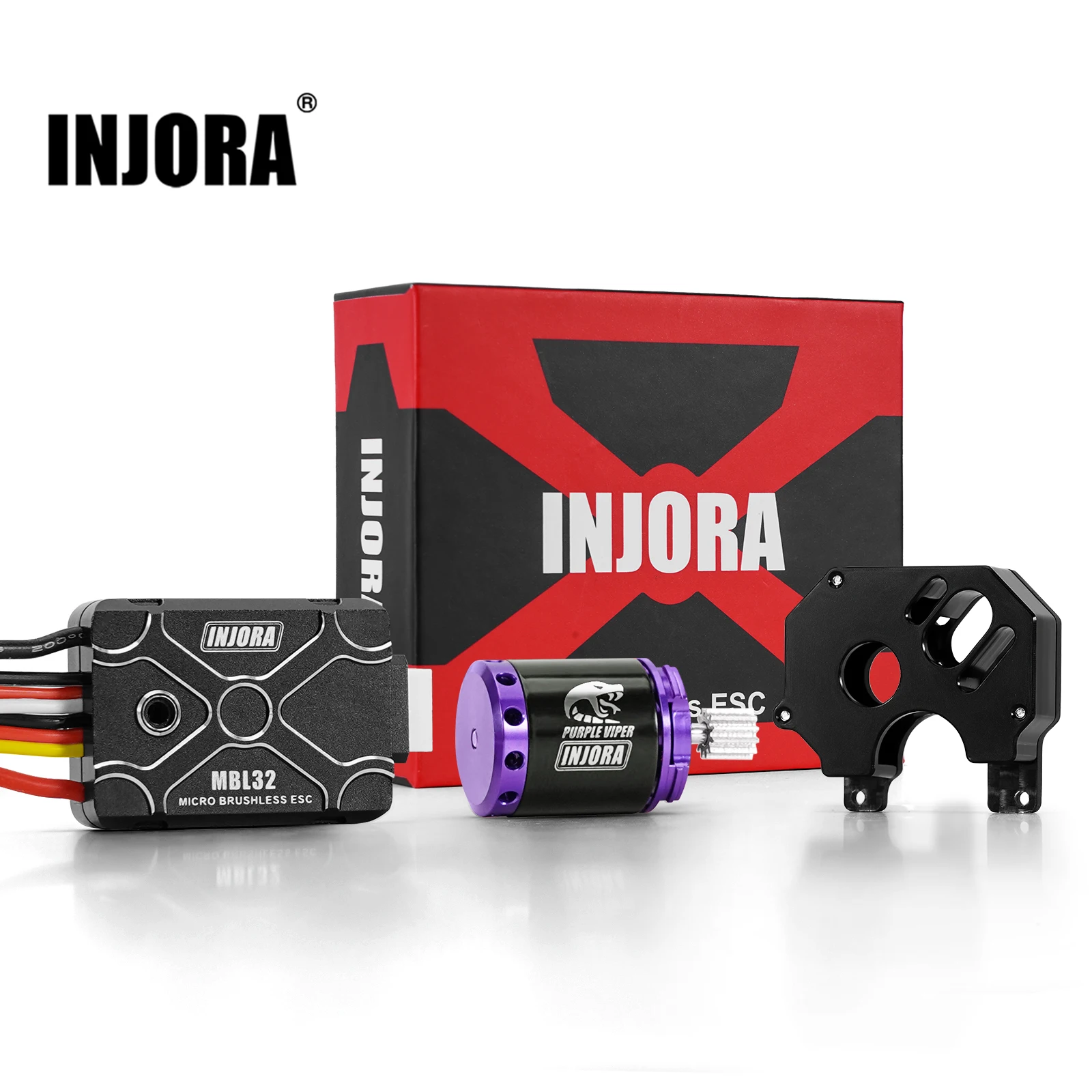 INJORA Brushless Motor 1721 Purple Viper for 1/24 SCX24