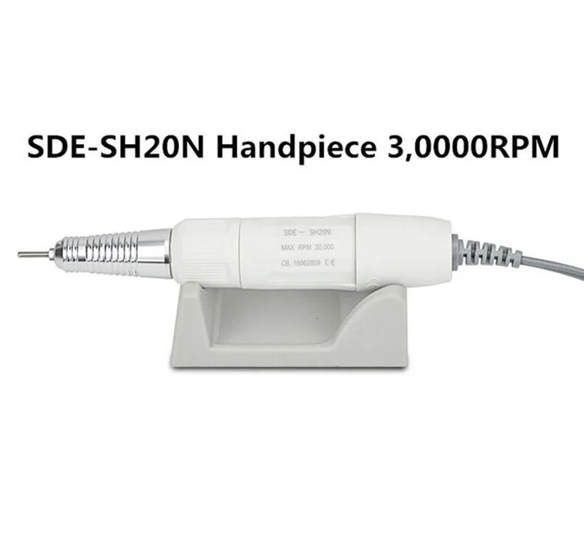 65W bain 210 SDE-SH20N Brushless Nail Drills Manucure Machine Pédicure Électrique bain 35000RPM File Bits