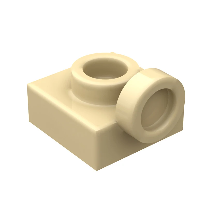 MOC 10PCS 3024W Special 1x1 Board Short Hole Point Floating Above Side Building Blocks Kit 0161 Third Bricks Particle Toys Gifts