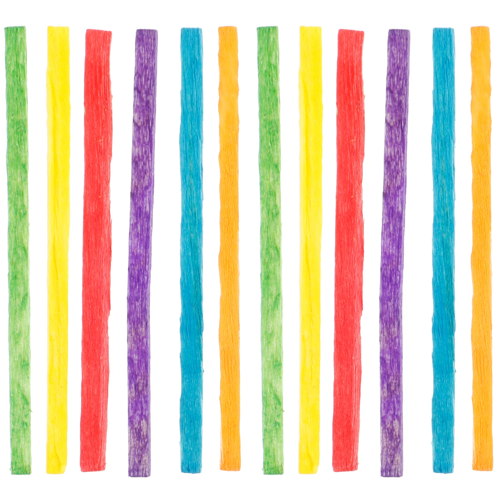 

1000 Pcs Craft Colored Wood Craft Sticks Sticks Colored Smooth for DIY Classroom Activities Environmental Friendly