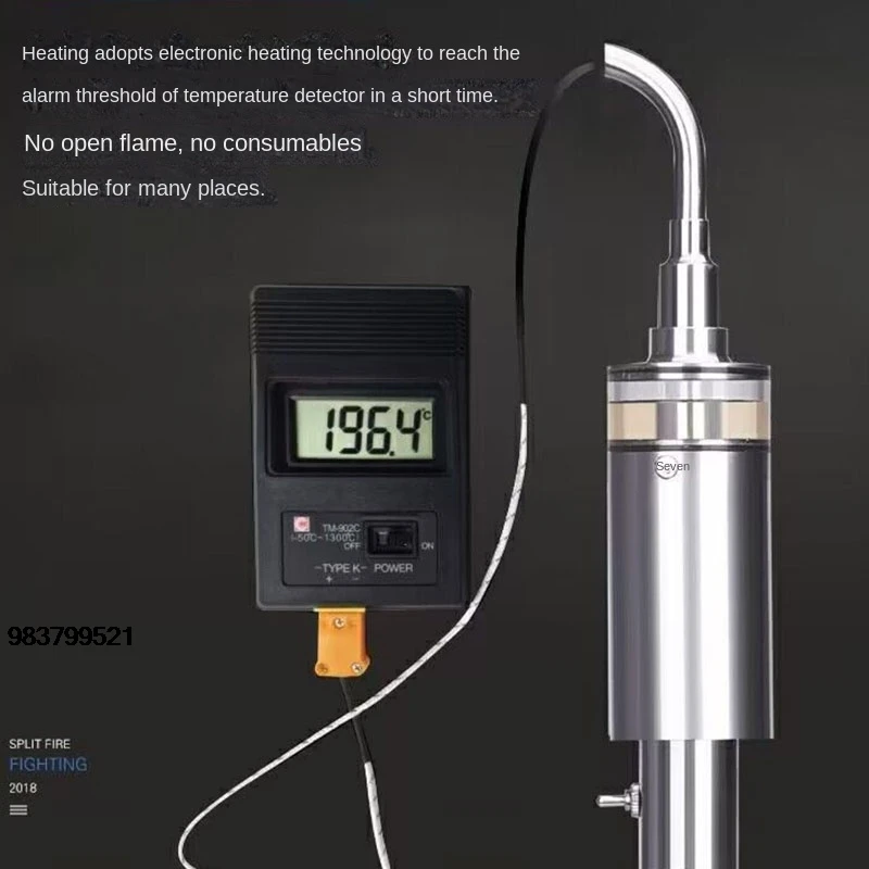 

Good Price JH-Y02 JH-W01A Fire smoke tester smoke detector temperature, fire, electronics, smoke two-in-one test tools
